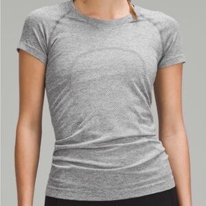 Gray Lululemon Women's Athletic Top